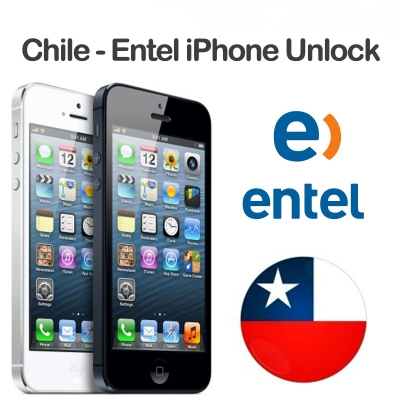 iPhone 4 4S 5 5C 5S ENTEL CHILE (blokuotas IMEI) oficialus gamyklinis atrišimas per 5-10 d.d.