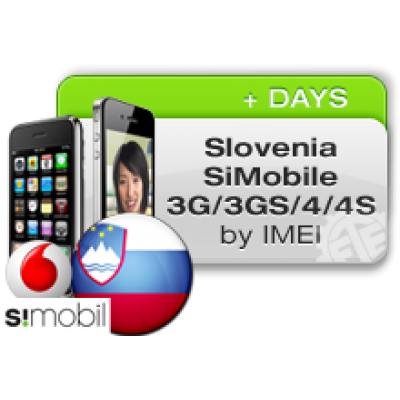 iPhone 4 4S 5 5C 5S 6 6+ SIMOBILE SLOVENIA (blokuotas ir neblokuotas IMEI) oficialus gamyklinis atrišimas per 1-2 d.d.