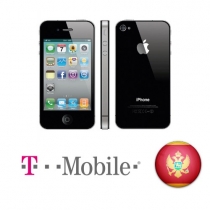 iPhone 4 4S 5 T-Mobile MONTENEGRO (blokuotas ir neblokuotas IMEI) oficialus gamyklinis atrišimas per 1-48 h